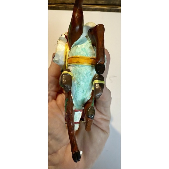 Jim Shore Christmas Santa Did Ride  Reindeer Ornament Heartwood Creek 2006 - Picture 7 of 11